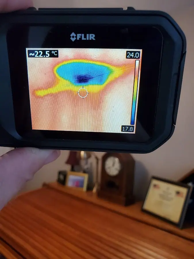 Thermal imaging inspection for water damage in North Salem